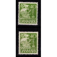 1934-34 & 1937-39 - Danmark - Frimærke - Postfrisk.